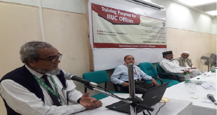 A Training Program was organized by the IQAC & SDSWD